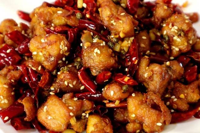 G15 Sauteed Diced Chicken with Chili 山城辣子鸡丁